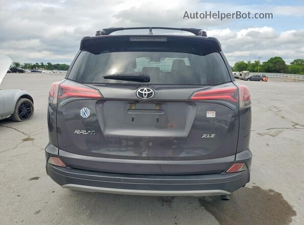 JTMWFREV0HJ702231 2017 TOYOTA RAV4 Gray უკანა ხედი