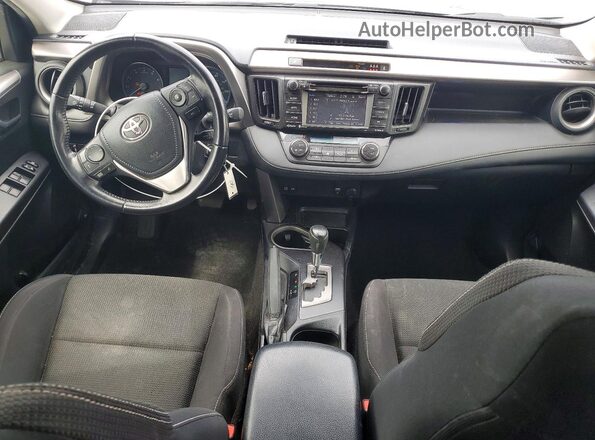 JTMWFREV0HJ702231 2017 TOYOTA RAV4 Gray წინა პანელის ხედი