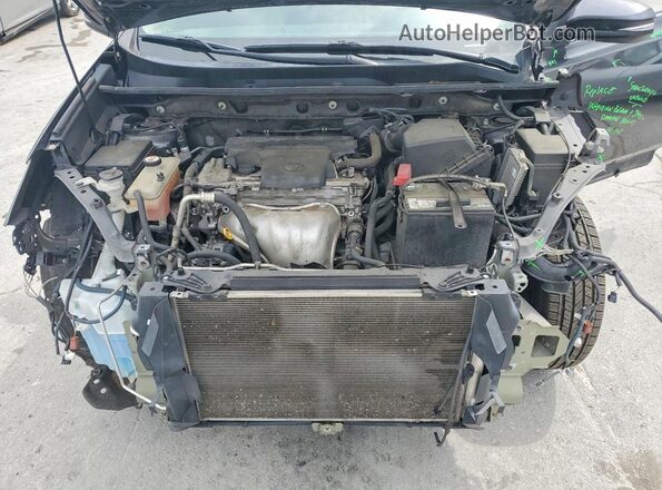 JTMWFREV0HJ702231 2017 TOYOTA RAV4 Gray ძრავის განყოფილების ხედი