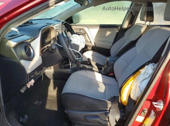 JTMWFREV0JD130145 2018 TOYOTA RAV4 Red Вид салону спереду