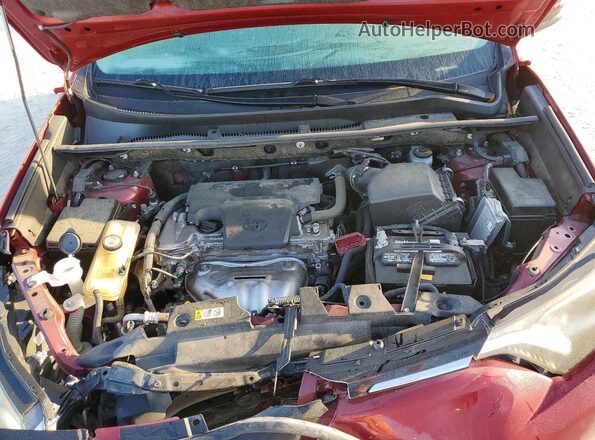 JTMWFREV0JD130145 2018 TOYOTA RAV4 Red Вид підкапотного простору