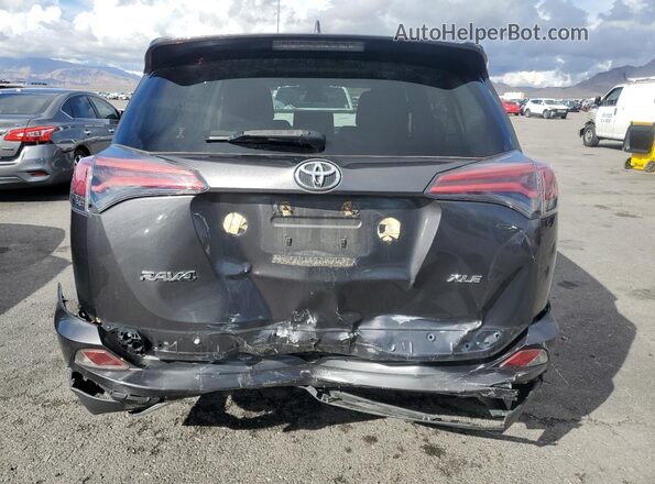 JTMWFREV0JJ175992 2018 TOYOTA RAV4 Gray Հետևի տեսք