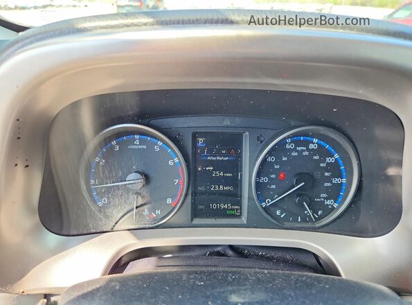 JTMWFREV2JJ200178 2018 TOYOTA RAV4 Silver Вид щитка приладів