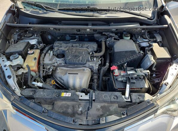 JTMWFREV2JJ200178 2018 TOYOTA RAV4 Silver Вид підкапотного простору
