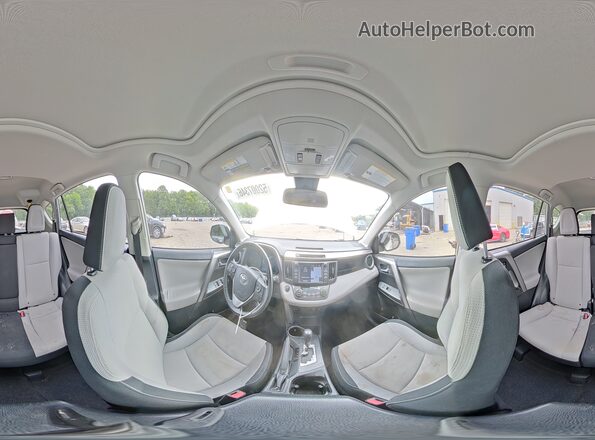 JTMWFREV3GJ067715 2016 TOYOTA RAV4 White Widok wnętrza 360 stopni