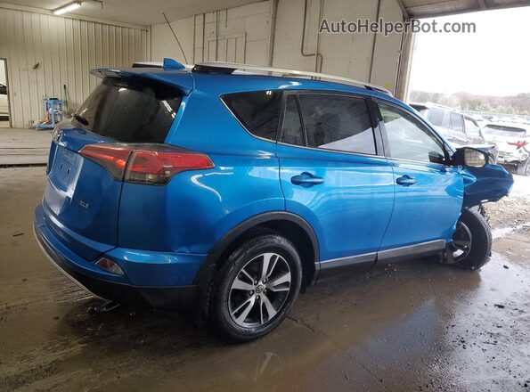 JTMWFREV3GJ098690 2016 TOYOTA RAV4 Blue უკანა მარჯვენა