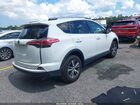2018 Toyota Rav4 Xle White vin: JTMWFREV5JJ202555