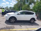 2018 Toyota Rav4 Xle White vin: JTMWFREV5JJ202555