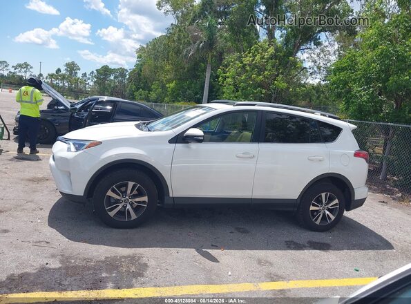 JTMWFREV5JJ202555 2018 TOYOTA RAV4 White Widok wnętrza 360 stopni