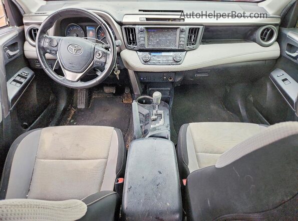 JTMWFREV6HJ117976 2017 TOYOTA RAV4 Red წინა პანელის ხედი