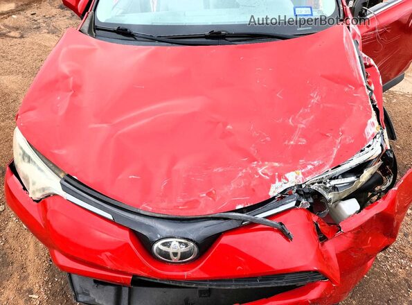 JTMWFREV6HJ117976 2017 TOYOTA RAV4 Red უკანა სალონის ხედი