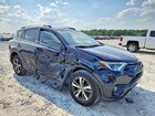2018 Toyota Rav4 Xle Синий vin: JTMWFREV9JJ205393