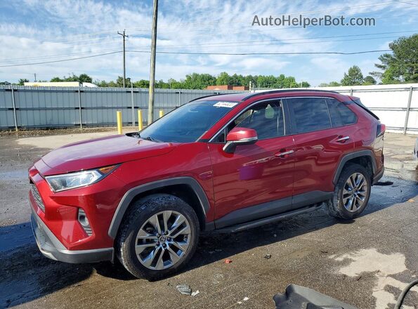 JTMY1RFV2LJ021616 2020 TOYOTA RAV4 Burgundy Передня ліва чверть