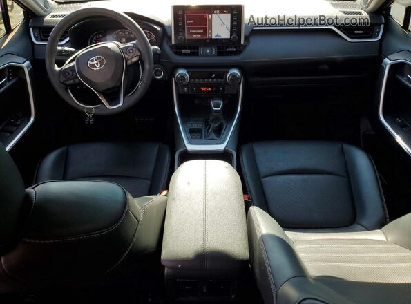 JTMY1RFV2LJ021616 2020 TOYOTA RAV4 Burgundy Вид панелі приладів