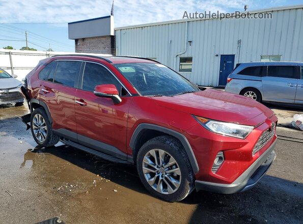 JTMY1RFV2LJ021616 2020 TOYOTA RAV4 Burgundy Передня права чверть