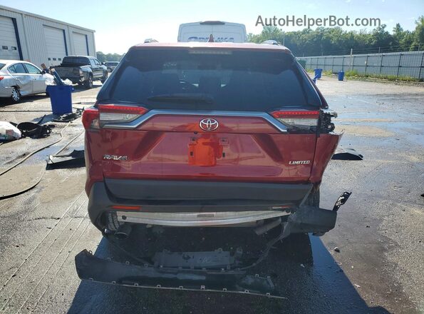JTMY1RFV2LJ021616 2020 TOYOTA RAV4 Burgundy Вид ззаду