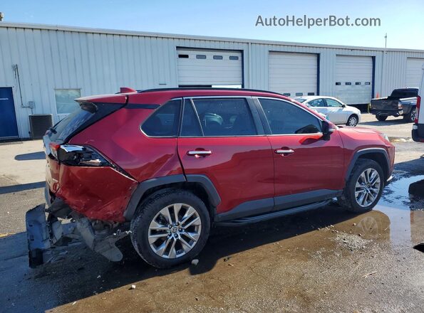 JTMY1RFV2LJ021616 2020 TOYOTA RAV4 Burgundy Задня права чверть