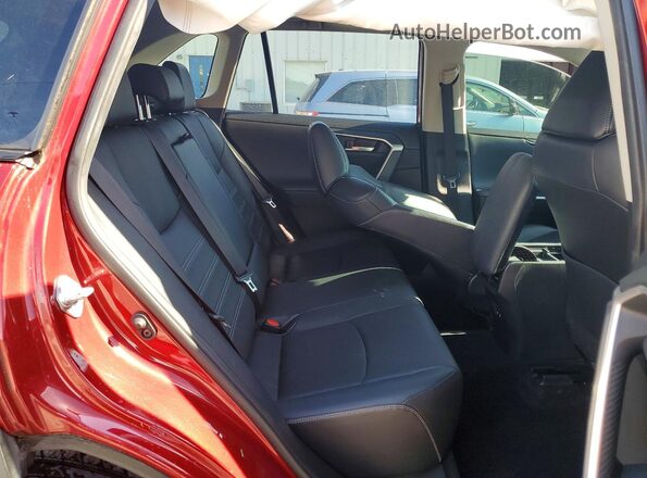 JTMY1RFV2LJ021616 2020 TOYOTA RAV4 Burgundy Вид задньої частини салону