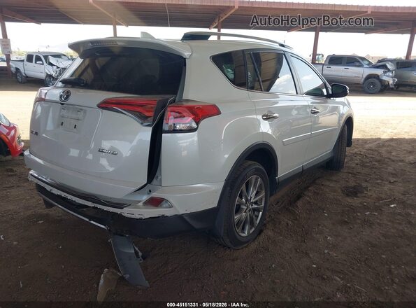 JTMYFREV7HD099530 2017 TOYOTA RAV4 Белый Задняя правая четверть