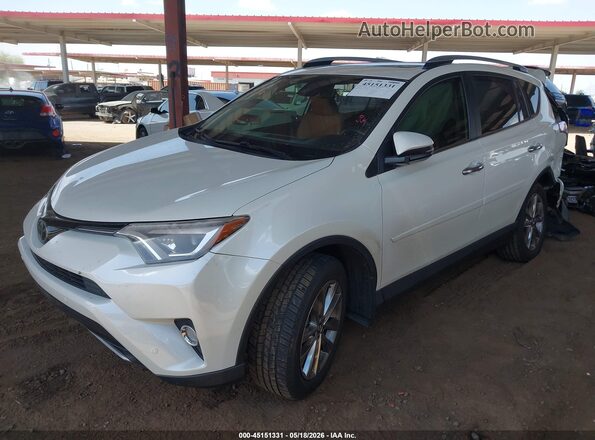 JTMYFREV7HD099530 2017 TOYOTA RAV4 Белый Передняя левая четверть