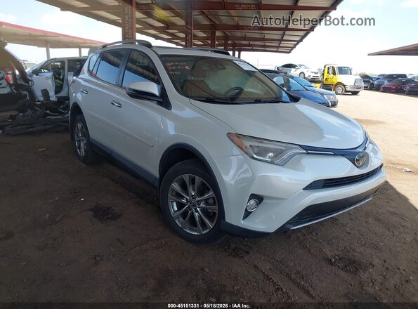 JTMYFREV7HD099530 2017 TOYOTA RAV4 Белый Передняя правая четверть