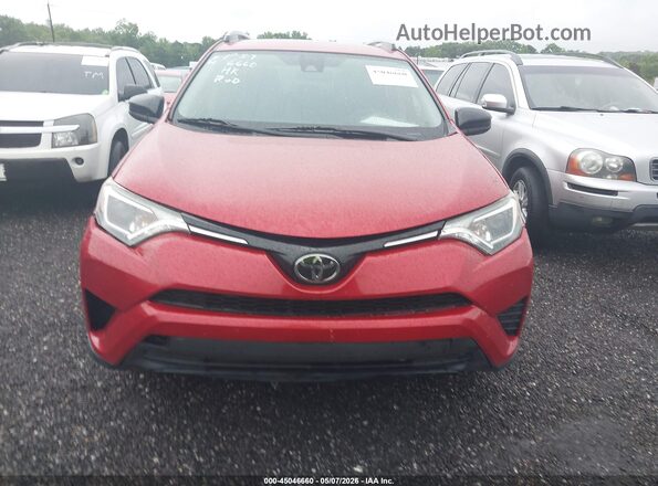 JTMZFREV0HJ144894 2017 TOYOTA RAV4 Red უკანა სალონის ხედი