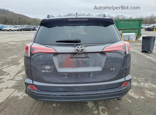 JTMZFREV0JJ211029 2018 TOYOTA RAV4 Gray Вид ззаду