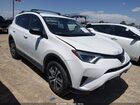 2018 Toyota Rav4 Le White vin: JTMZFREV0JJ735409
