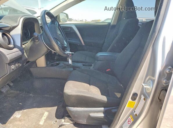 JTMZFREV1JJ198128 2018 TOYOTA RAV4 Silver Widok wnętrza z przodu