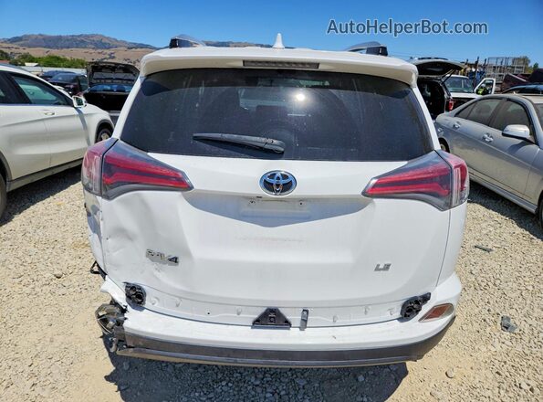 JTMZFREV4GJ074296 2016 TOYOTA RAV4 White Вид ззаду