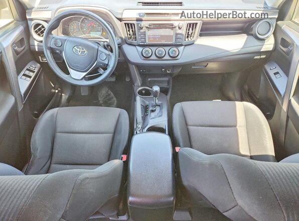 JTMZFREV4GJ074296 2016 TOYOTA RAV4 White Вид панелі приладів