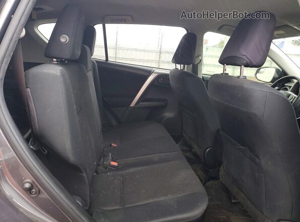 JTMZFREV4HJ711530 2017 TOYOTA RAV4 Charcoal უკანა სავარძლების ხედი