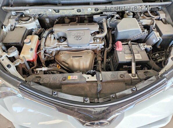 JTMZFREV5JJ211205 2018 TOYOTA RAV4 White Շարժիչի բաժամունքի տեսք