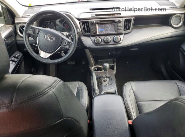 JTMZFREV6HJ702232 2017 TOYOTA RAV White Widok deski rozdzielczej