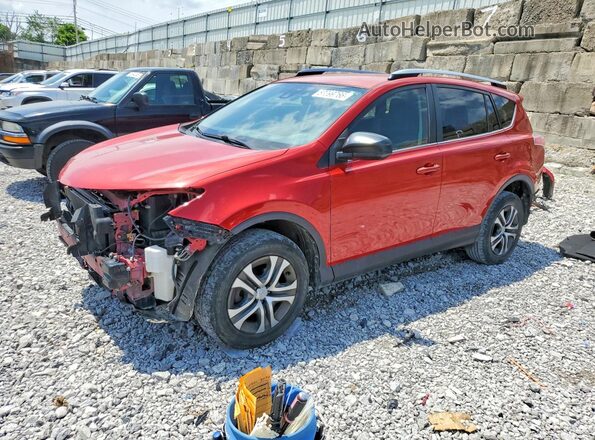JTMZFREV7HJ126022 2017 TOYOTA RAV4 Red Vista tres cuartos delantera izquierda
