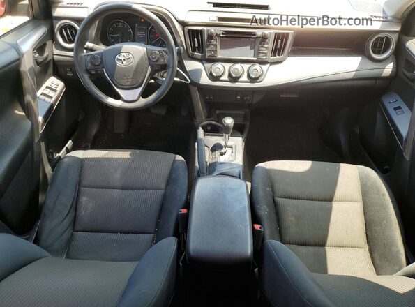 JTMZFREV7HJ126022 2017 TOYOTA RAV4 Red Vista del salpicadero