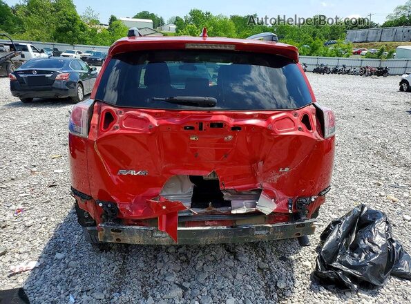 JTMZFREV7HJ126022 2017 TOYOTA RAV4 Red Vista trasera