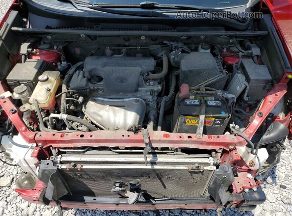JTMZFREV7HJ126022 2017 TOYOTA RAV4 Red Vista del compartimento del motor