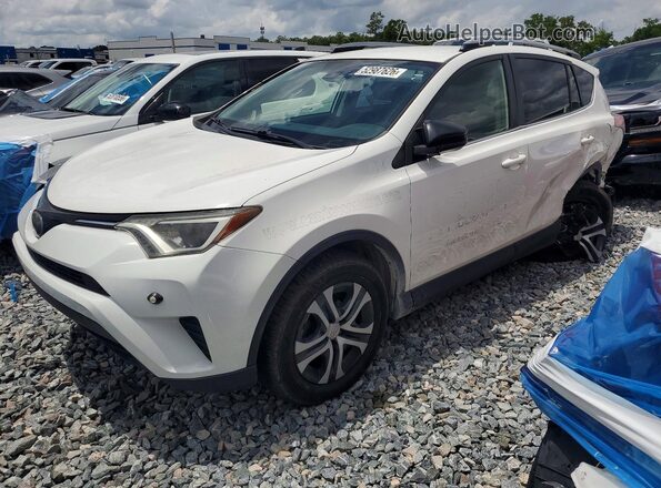 JTMZFREV8JJ160105 2018 TOYOTA RAV4 White Առջևի ձախ երեք քառորդ տեսարան