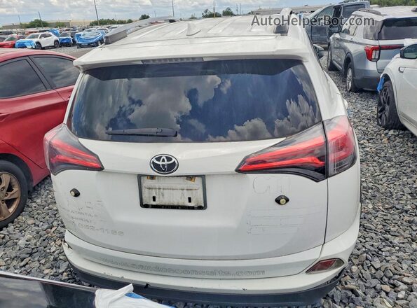 JTMZFREV8JJ160105 2018 TOYOTA RAV4 White Հետևի տեսք