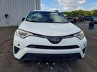 2018 Toyota Rav4 Le White vin: JTMZFREV8JJ160105