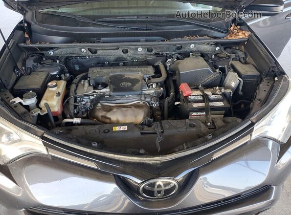 JTMZFREV8JJ180886 2018 TOYOTA RAV4 Серый Вид задней части салона