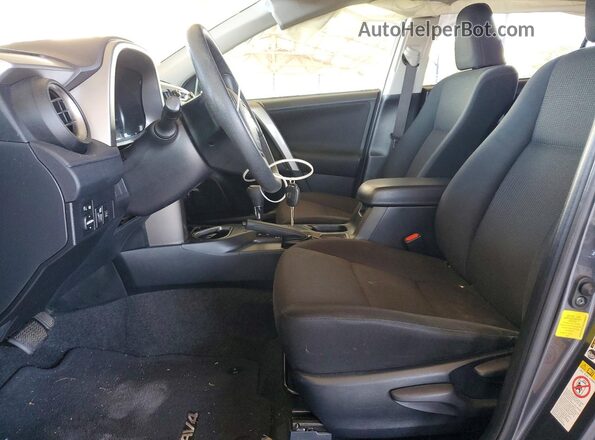 JTMZFREV8JJ180886 2018 TOYOTA RAV4 Серый Вид салона спереди