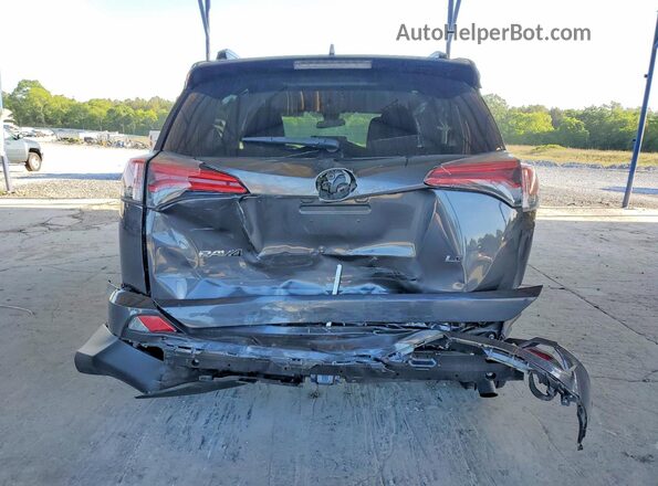 JTMZFREV8JJ180886 2018 TOYOTA RAV4 Серый Вид сзади