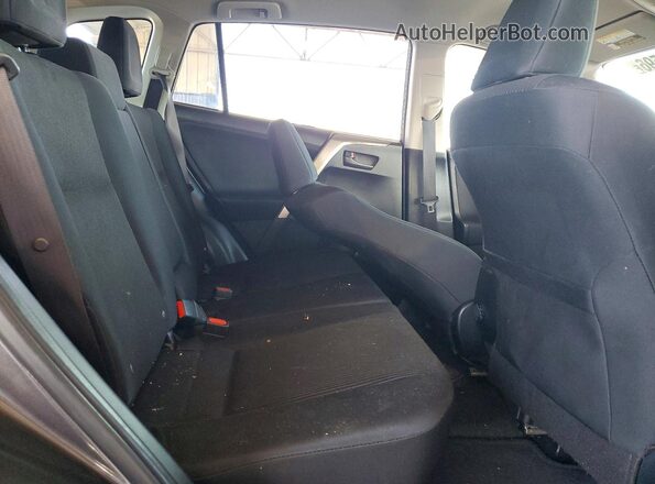 JTMZFREV8JJ180886 2018 TOYOTA RAV4 Серый Вид задних сидений