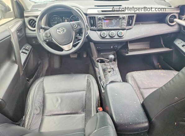 JTMZFREV9HJ109545 2017 TOYOTA RAV4 White Widok deski rozdzielczej