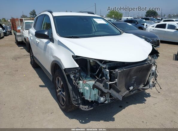JTMZFREV9HJ711040 2017 TOYOTA LE Белый Передняя правая четверть