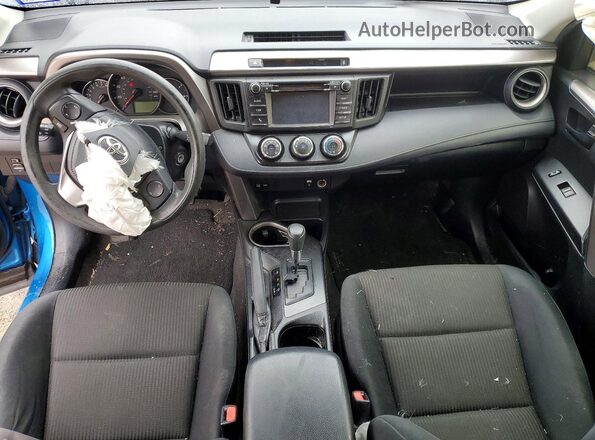 JTMZFREVXGJ092401 2016 TOYOTA RAV4 Blue Vista del salpicadero