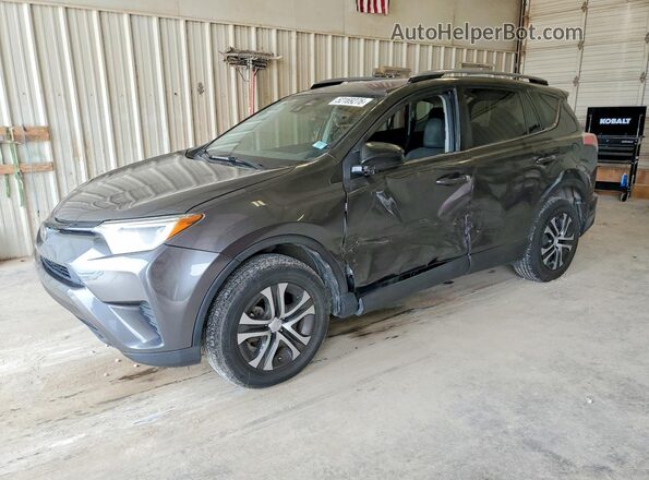JTMZFREVXHJ105360 2017 TOYOTA RAV4 Gray წინა მარცხენა ხედი სამი მეოთხედიდან
