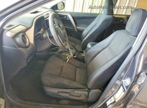 JTMZFREVXHJ105360 2017 TOYOTA RAV4 Gray წინა სალონის ხედი